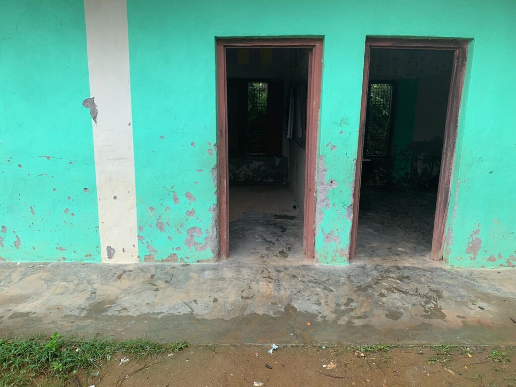 façade école Badhya Mandir Népal